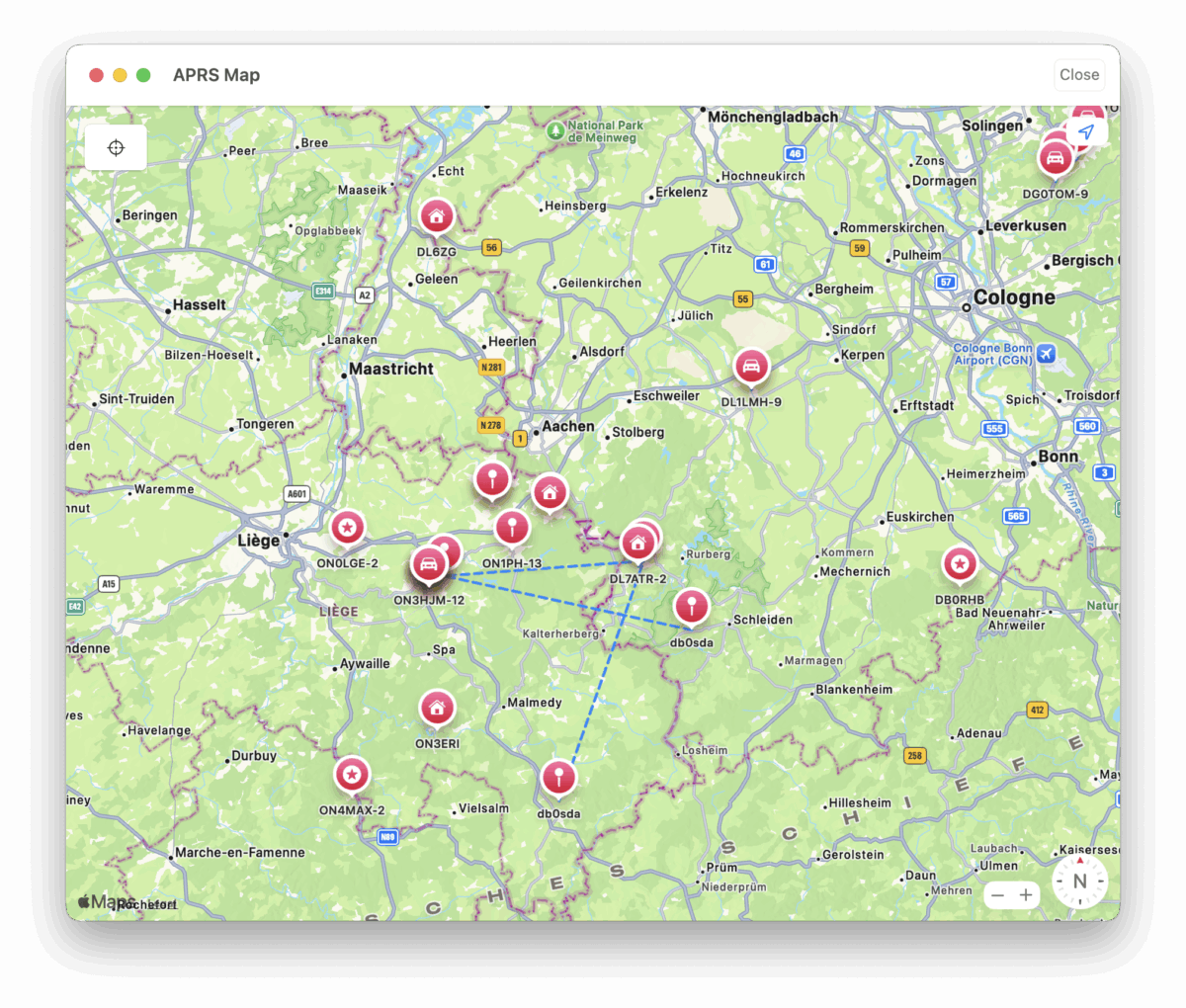 SDR-Control for macOS Adds APRS Capabilities - HAM Radio Apps